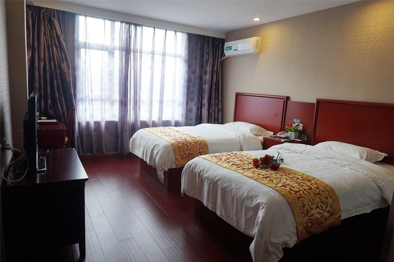 Greentree Inn High Tech Changzhi Road Subway Station Business Hotel Taiyuan  Exteriör bild